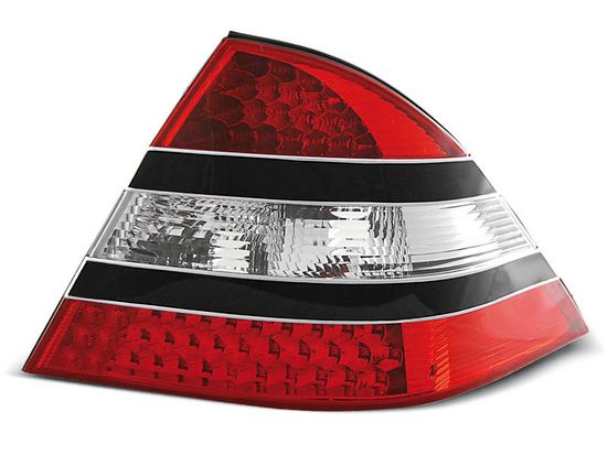 Задние фонари red black led для Mercedes S W220
