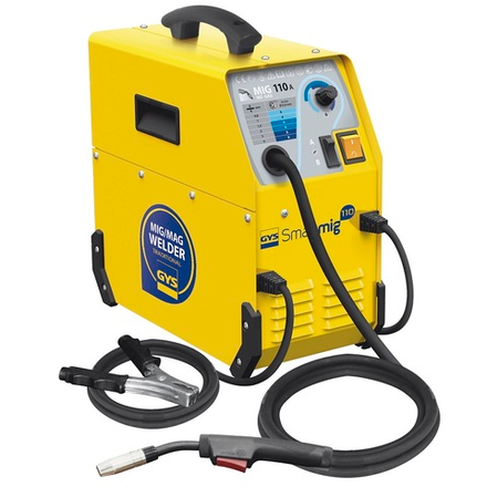 SMARTMIG 110 Сварочный полуавтомат, горелка 3 м/150А, ток 40-110А, 230В, GYS (Франция)