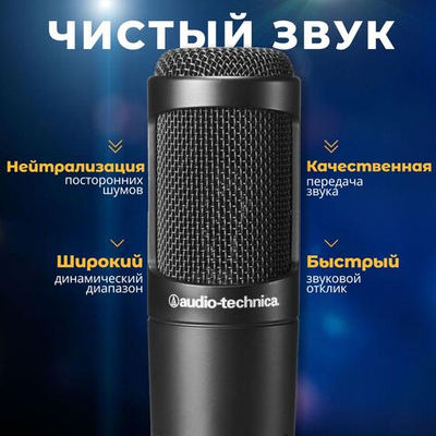 Микрофон Audio-Technica AT2020