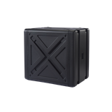 Ударопрочный пластиковый Рэковый кейс 8 юнитов KZCASE@RACK8U