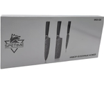 Набор кухонных ножей Xiaomi Spetime 3-Piece Steel Kitchen Knife Set W03-GS (3 ножей) черный