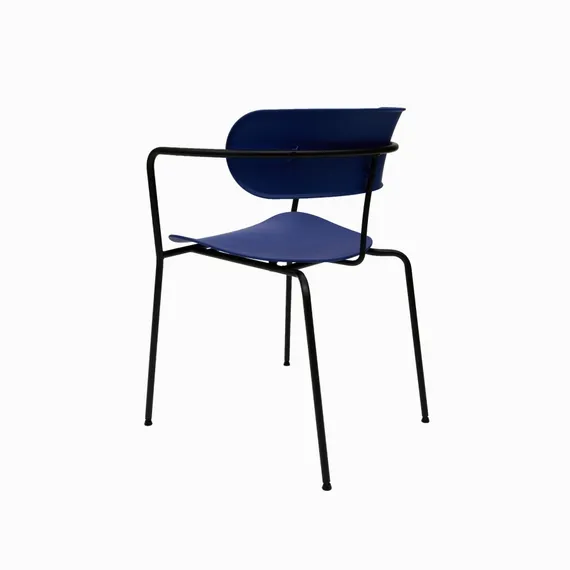 Стул Pedigree Arm Plastic синий