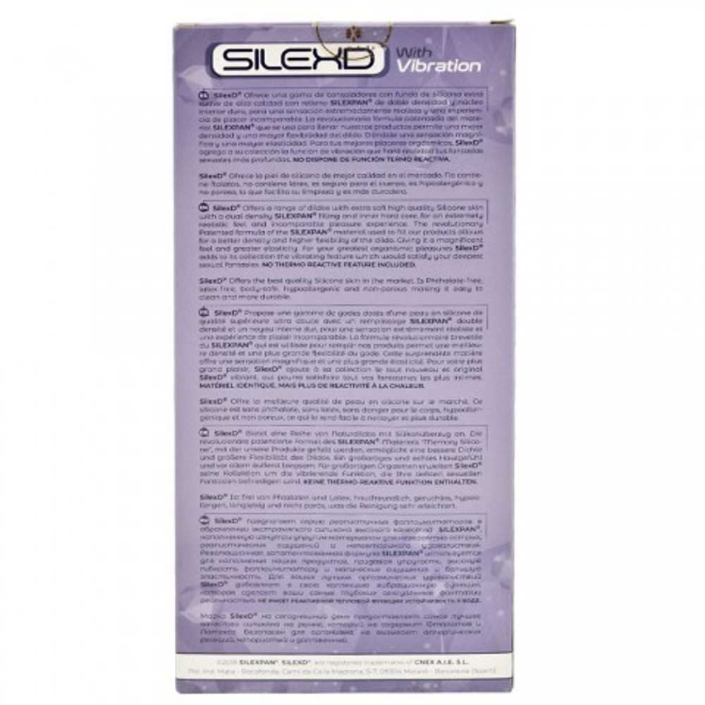 Реалистичный фаллоимитатор SilexD Model 1 (20×4,3 см)