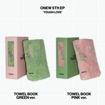 Альбом ONEW - TOUGH LOVE 5th Mini Album TOWEL BOOK RANDOM Version