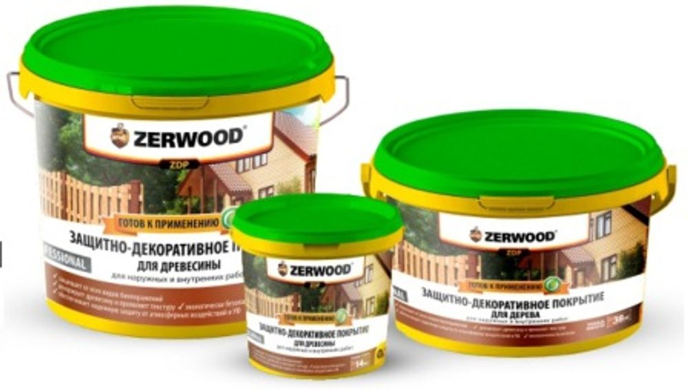 Пропитка по дереву ZERWOOD ЗДП аквалазурь орех 2,5кг (И) Пропитка по дереву ZERWOOD ЗДП аквалазурь орех 2,5кг (И)