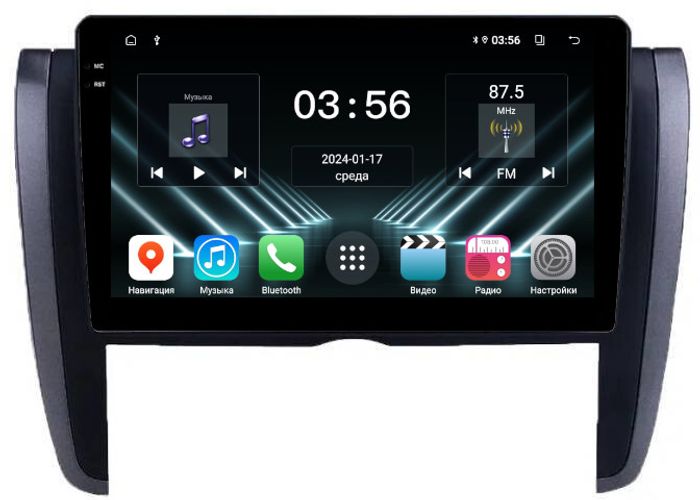 Магнитола для Toyota Allion, Premio T260 2007-2021 - FarCar S280 монитор 9.5" IPS на Android 13, CarPlay