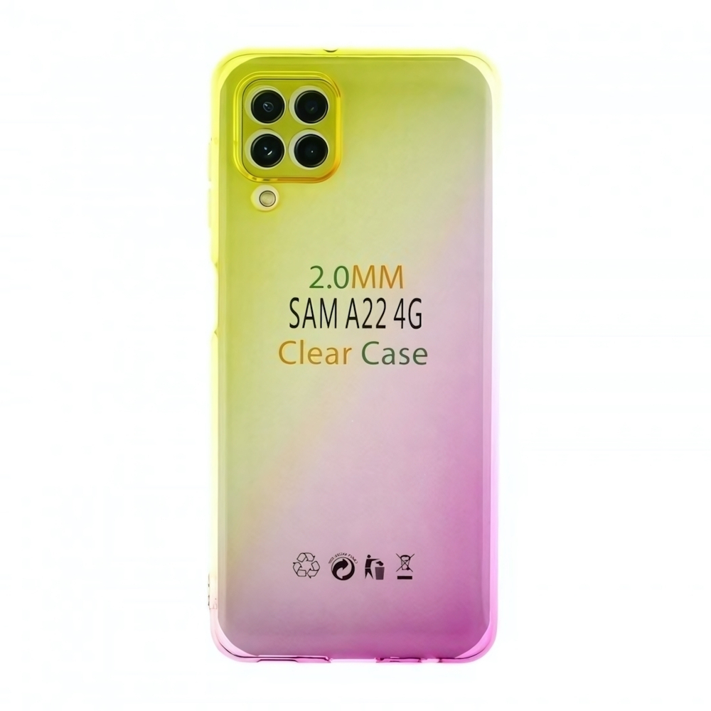 Чехол для Samsung Galaxy A22/M22 Градиент, ТПУ, 012965