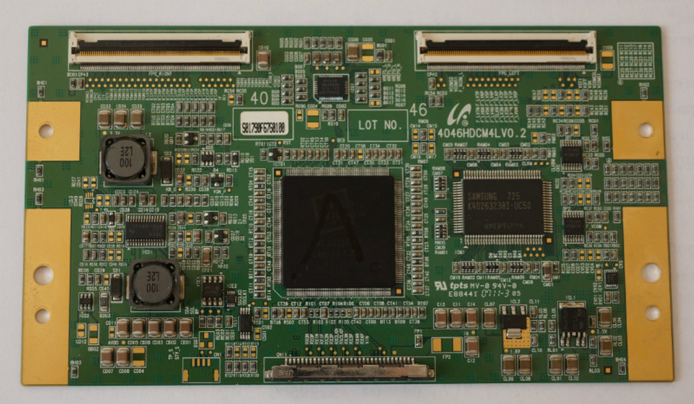 T-con 4046HDCM4LV0.2 телевизора Samsung