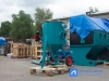 Пескоструйный аппарат PST-PS-160-3 с шиберным дозатором без рукава TWIN, с ДУ и влагоотделителем