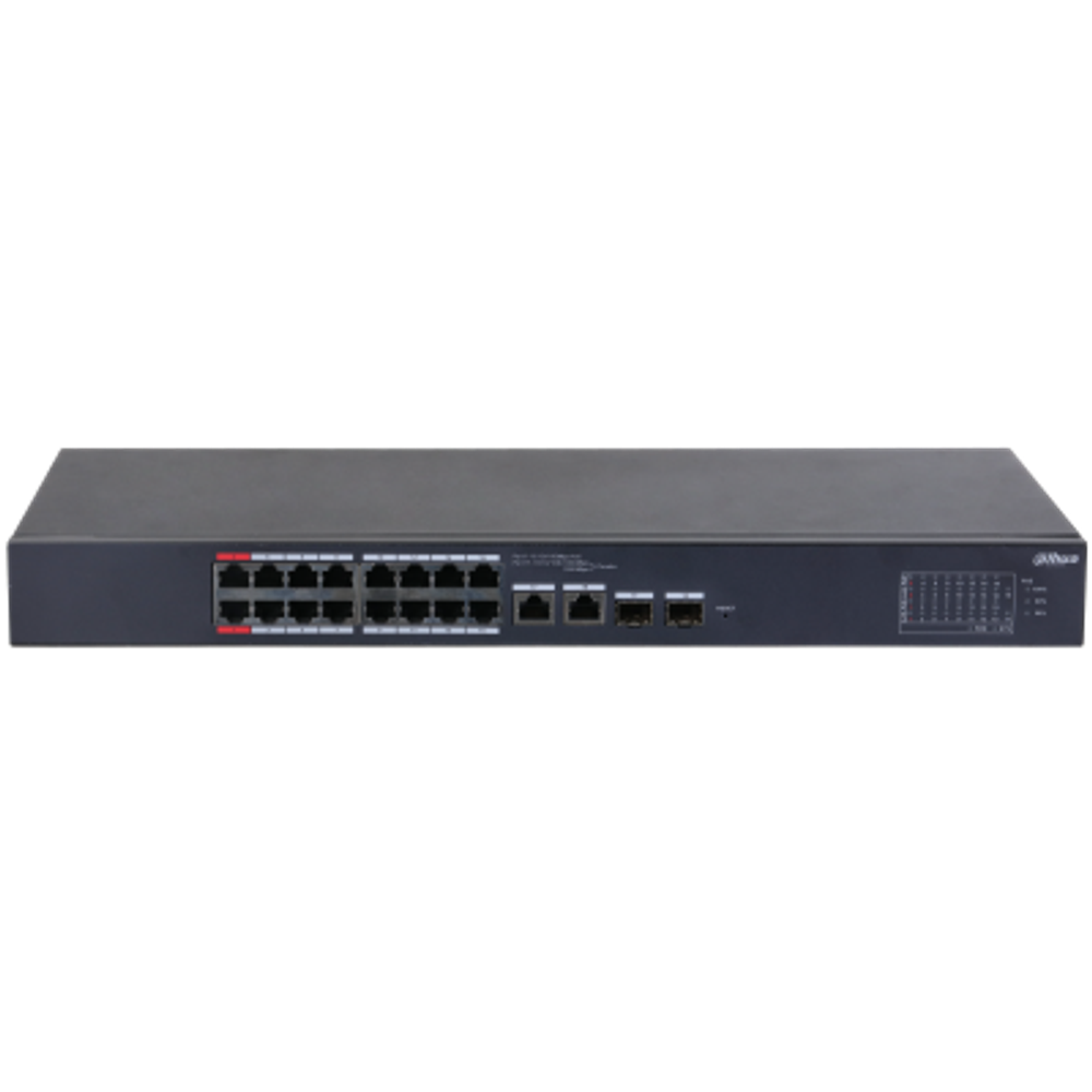 PoE коммутатор Dahua 16 портов DH-CS4218-16ET-240