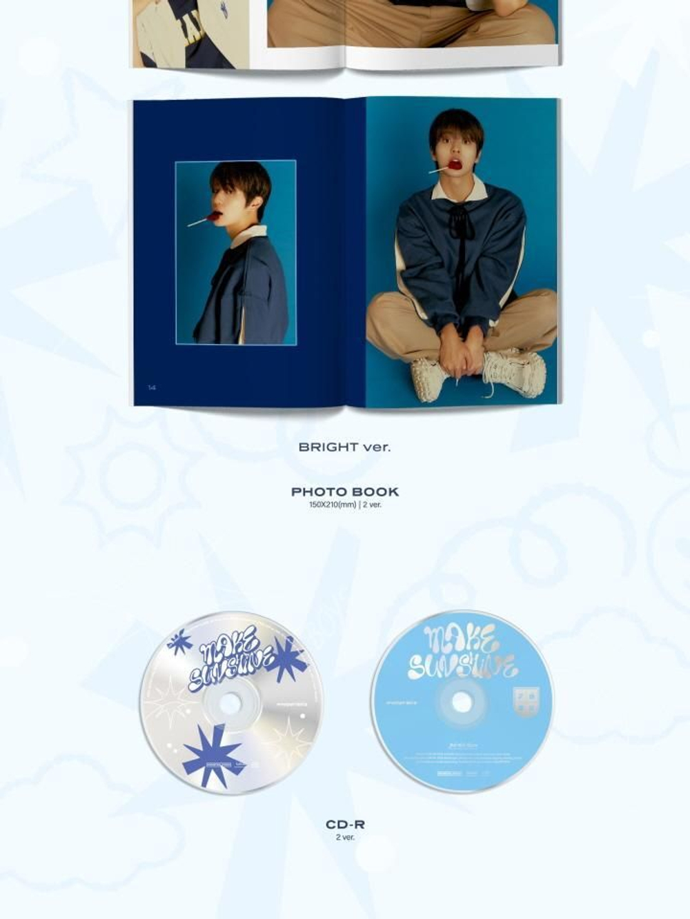 Альбом FANTASY BOYS - MAKE SUNSHINE 3rd Mini Album RANDOM Version