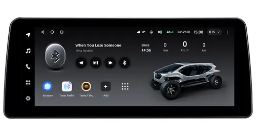 Магнитола для Toyota Wish 2009-2019 - Teyes LUX ONE монитор 12.3", Android 10, Быстрая, CarPlay, 4G SIM-слот