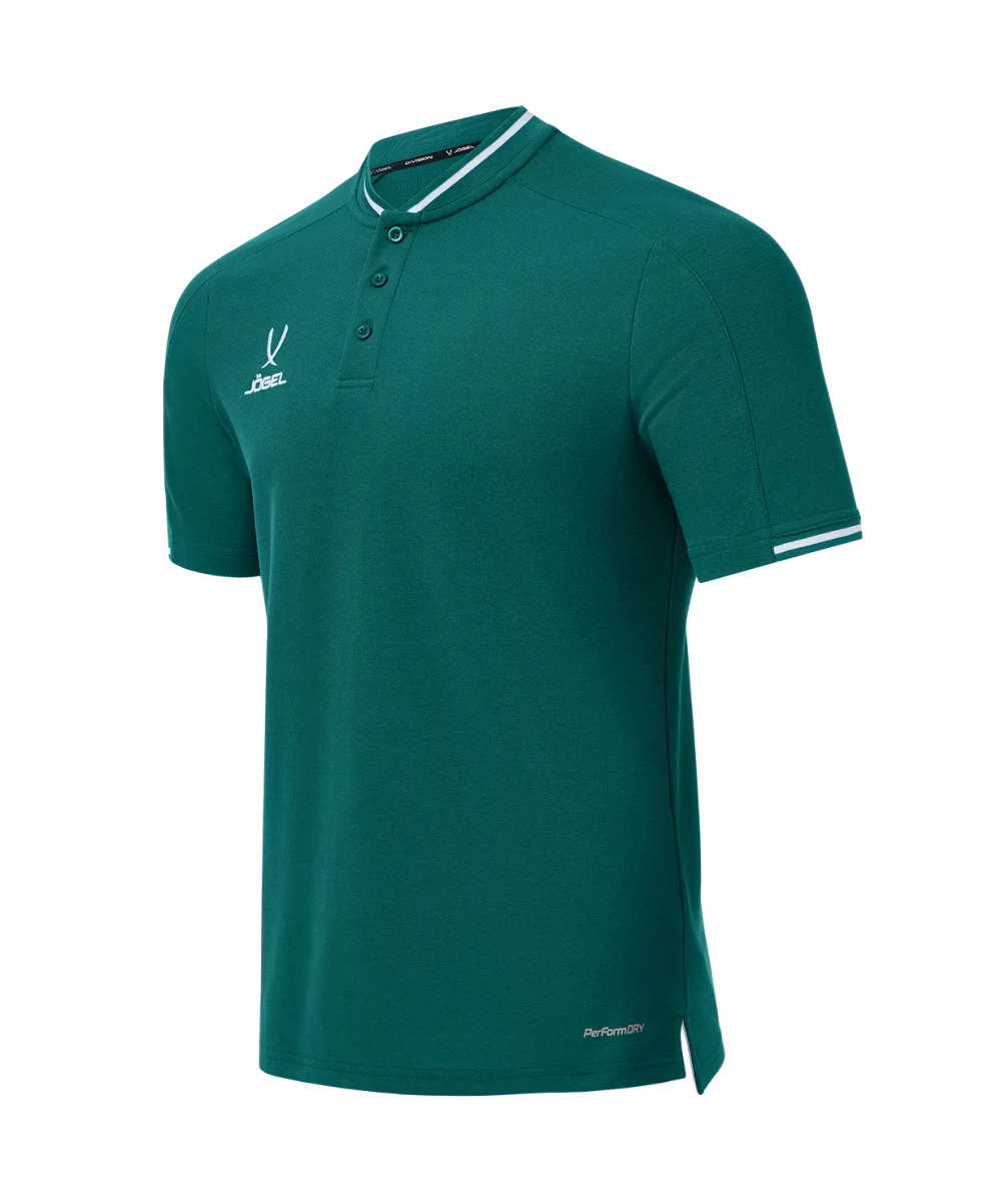 Поло DIVISION PerFormDRY Polo, темно-зеленый