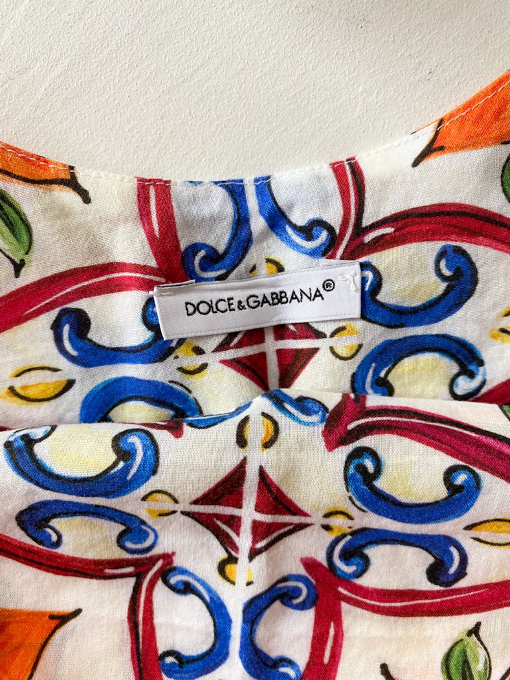 Хлопковый костюм  Dolce&Gabbana, 110