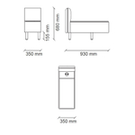 Модуль кофейного столика ENZA HOME PARMA EH72530