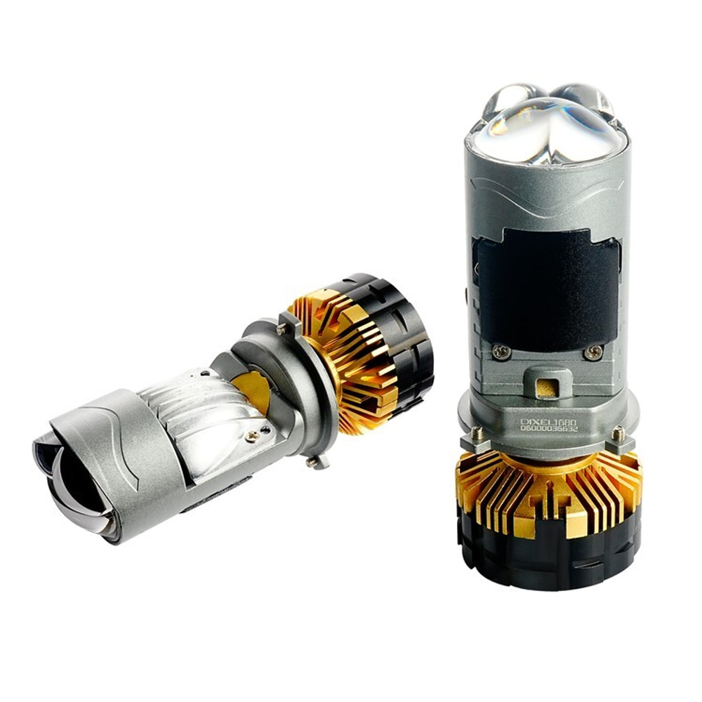 DIXEL Мини линзы B1 Double Laser LED H4 5500K 12В