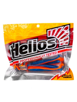 Виброхвост Helios Catcher 3,55"/9 см Black & Pearl 5шт. (HS-2-028)