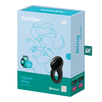 Satisfyer Signet Ring Эрекционное кольцо с возможностью управления через приложение
