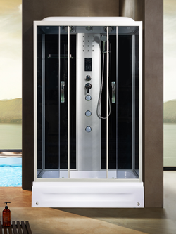 Душевая кабина RIVER SENA 120/80/24 TH 120х80х217 10000001451 Универсальная Прямоугольная