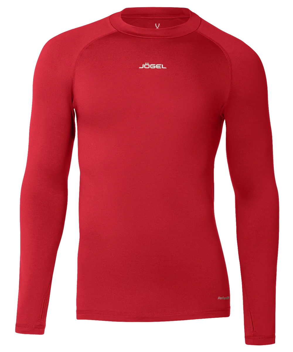 Джемпер компрессионный утепленный CAMP PerFormDRY Baselayer Top Warm, красный
