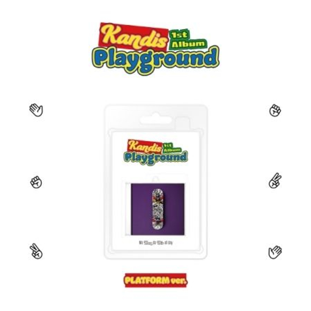 Альбом KANDIS - PLAYGROUND 1st Album PLATFORM RANDOM Version
