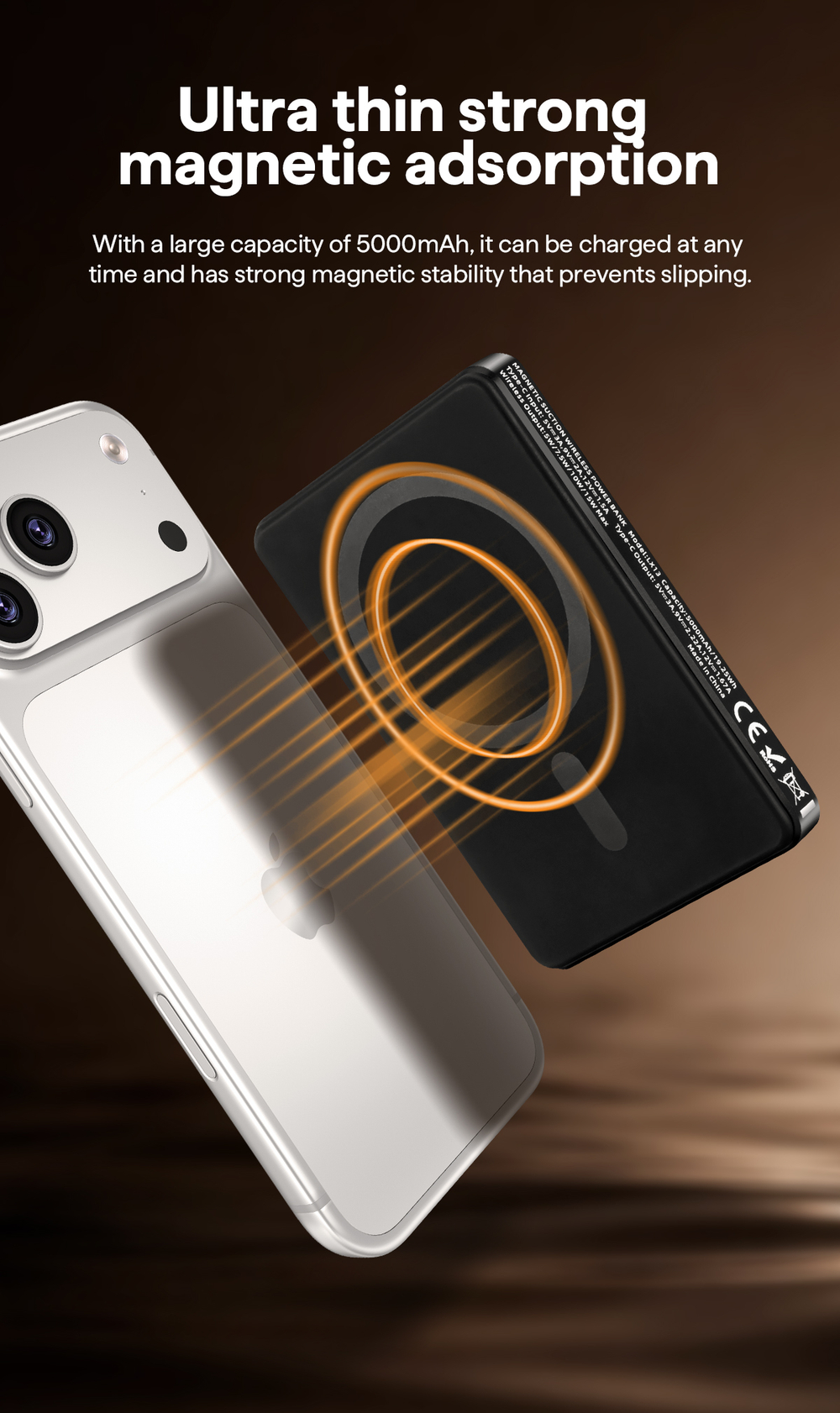 Power Bank DINGEND 15W (5 000mAh)