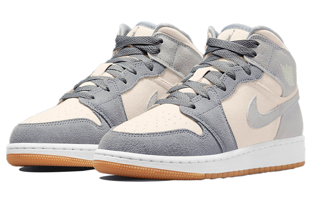 Air Jordan 1 Mid Se 'Coconut Milk Particle Grey'
