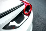 Карбоновые накладки на задние фонари на замену для Ferrari 488 GTB Spider 2015-2020 Феррари