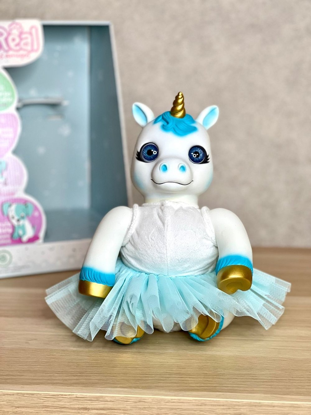 Игрушка мягконабивная 35см АниРеал Единорожка (60151)