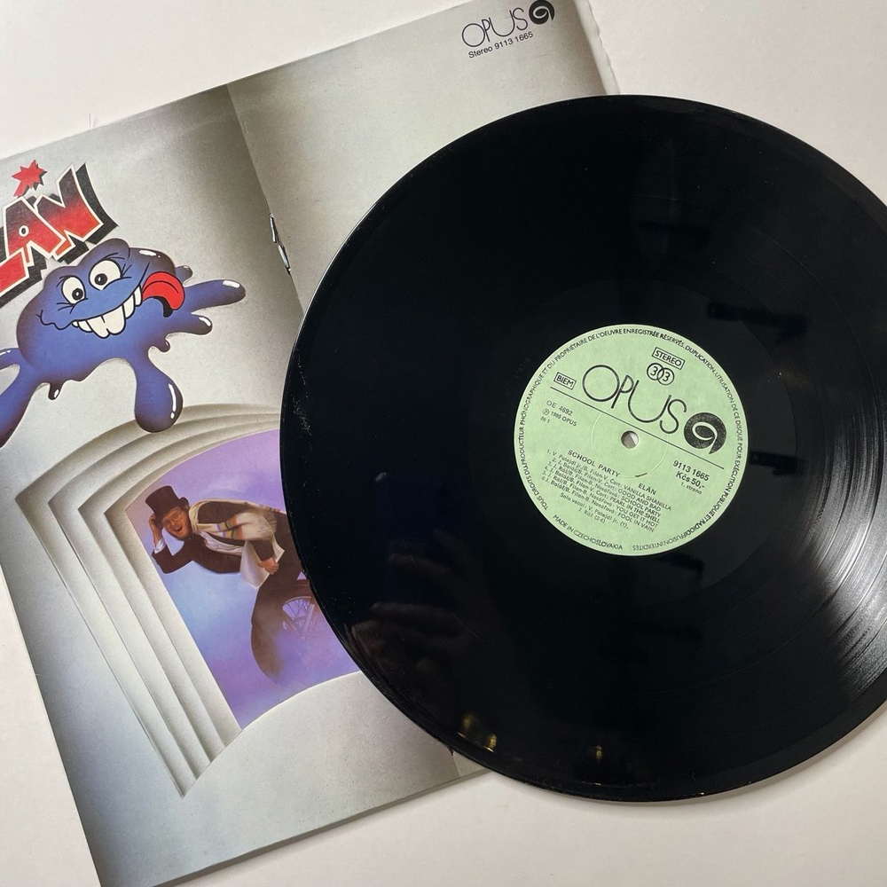 Винтажная виниловая пластинка LP Elan School Party (Чехословакия 1986)