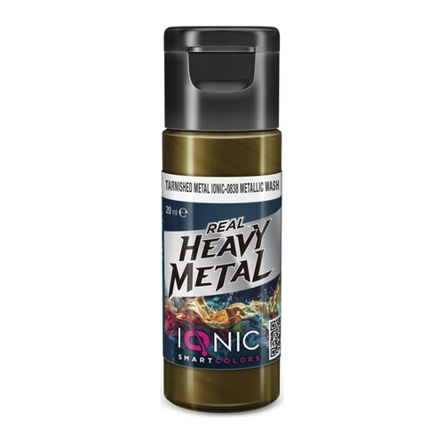 Проливка Tarnished Metal Metallic Wash — Ionic Real Heavy Metal, 20 мл, IONIC-0838