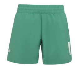 Шорты для мальчика теннисные Adidas Club Tennis 3-stripes - semi court green