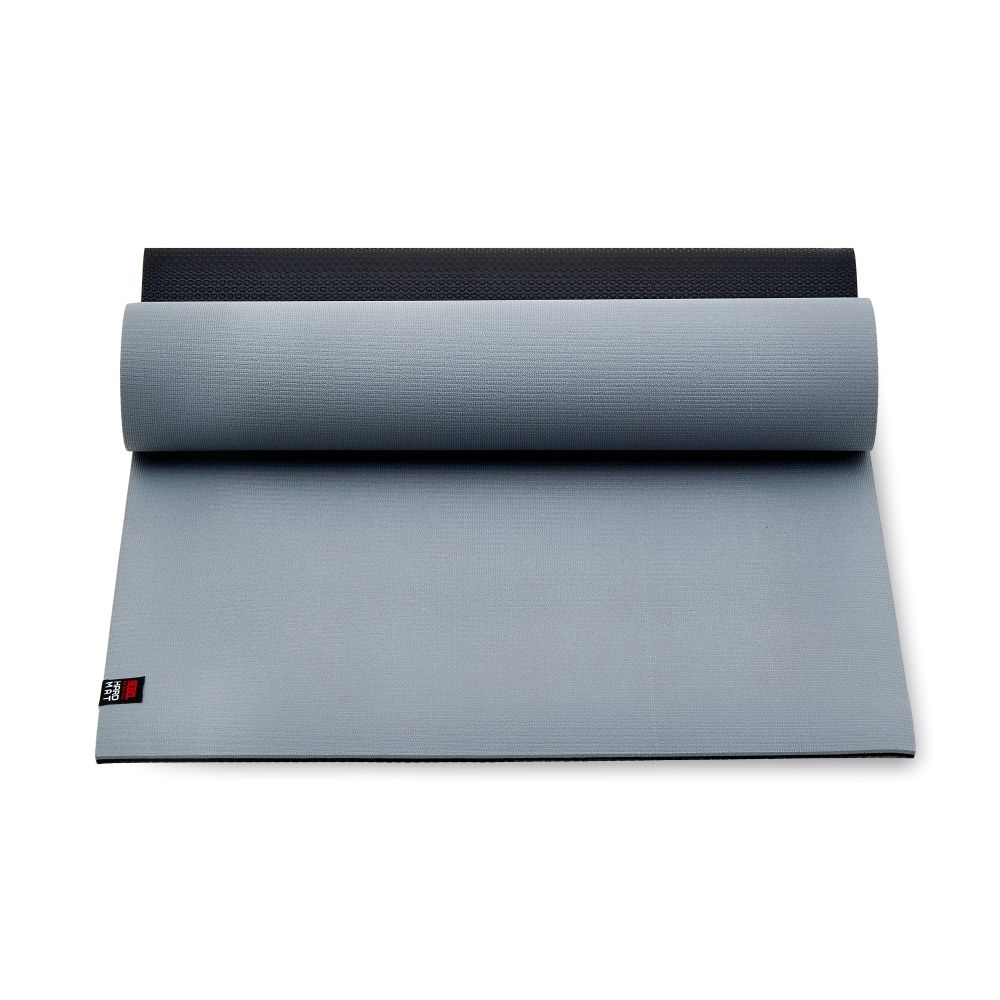 Мат для йоги и аэробики двухслойный 6 мм REBEL HARDMAT