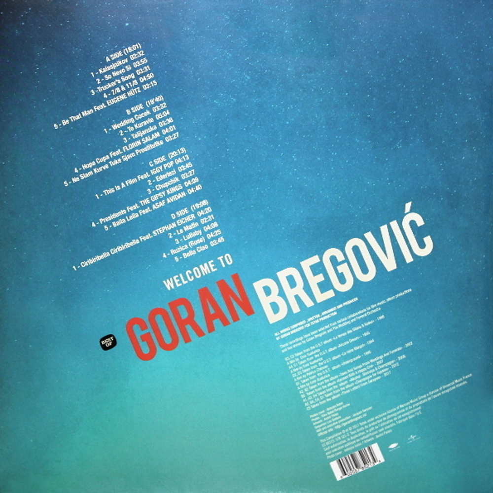 Goran Bregovic / Welcome To Goran Bregovic (2LP)