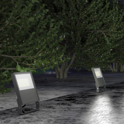 358579 STREET NT21 764 темно-серый Ландшафтный светильник (прожектор) IP66 LED 50W 4000K 100-300V ARMIN