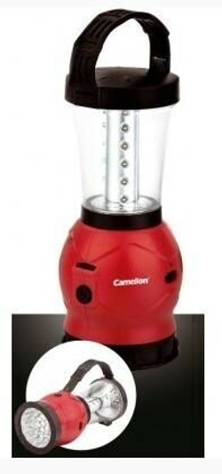 Кемпинговый фонарь Camelion LED29318 красный