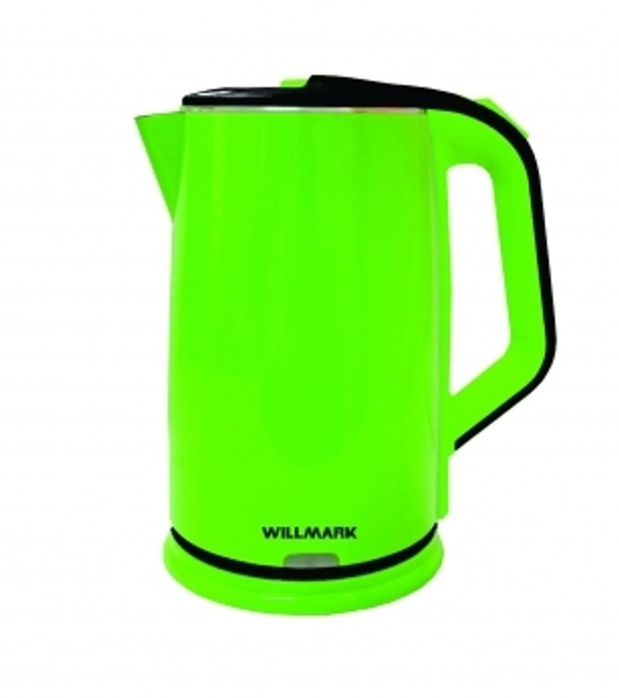 Чайник Willmark WEK-2012PS зелёный Чайник Willmark WEK-2012PS зелёный