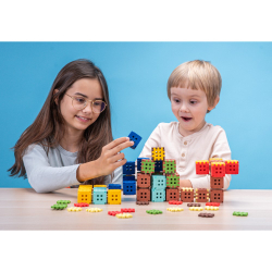 Конструктор Marioinex Mini Waffle GREEN BLOCKS 908211 302 деталей арт. 908211 / Конструктор Мариоинекс