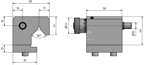 Позиционный упор с точной регулировкой для станка TH3309