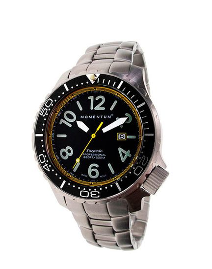 Канадские часы Momentum TORPEDO  BLAST Yellow 1M-DV74Y0