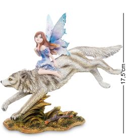 Great Art GA-96 Статуэтка «Маленькая фея с волком»