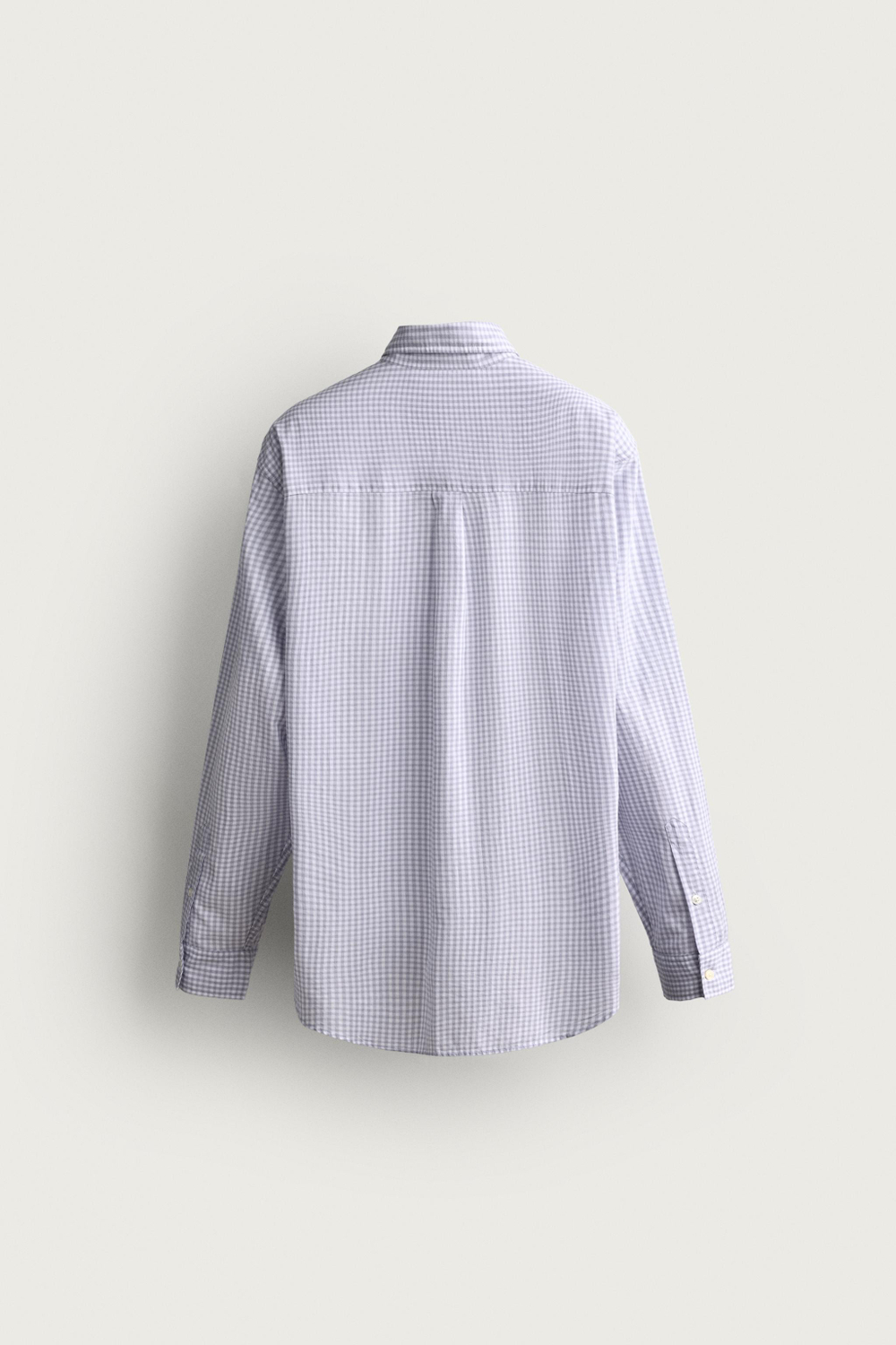 РУБАШКА В КЛЕТКУ КЛАССИЧЕСКОГО КРОЯ — ZARA