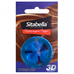 Насадка стимулирующая Sitabella 3D Шоколадное чудо с усиками 1 шт