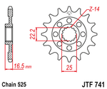 Звезда JTF741.15