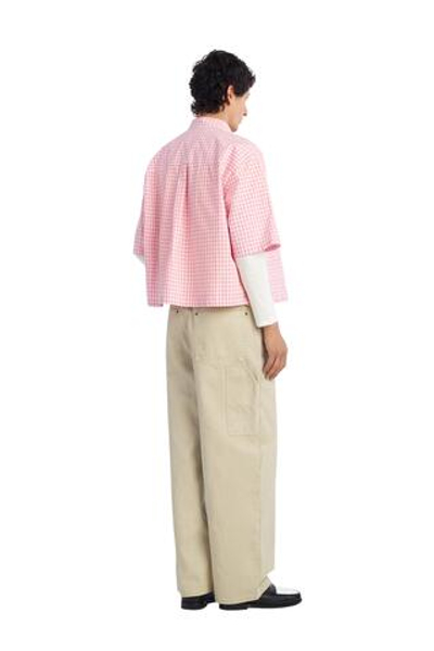 РУБАШКА BOXY FIT В КЛЕТКУ — ZARA · 7545/505