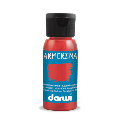 Краска для керамики Darwi Armerina, 50мл, 490 киноварь
