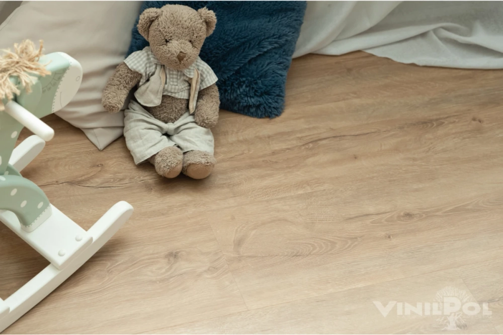 Кварц-винил Клеевой LVT Vinilam VinilPol Glue LVT 2 мм Дуб Бари 4.459 м2