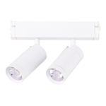 ST660.586.20 Св-к трек. Белый LED 2*10W 2700K-6000K 1 065Lm Ra>90 36° IP20 D50xH41 220V