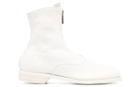 GUIDI Round-toe Leather Boots