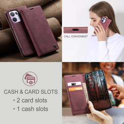 Чехол-книжка CaseMe Matte OPPO Reno 13 Pro global
